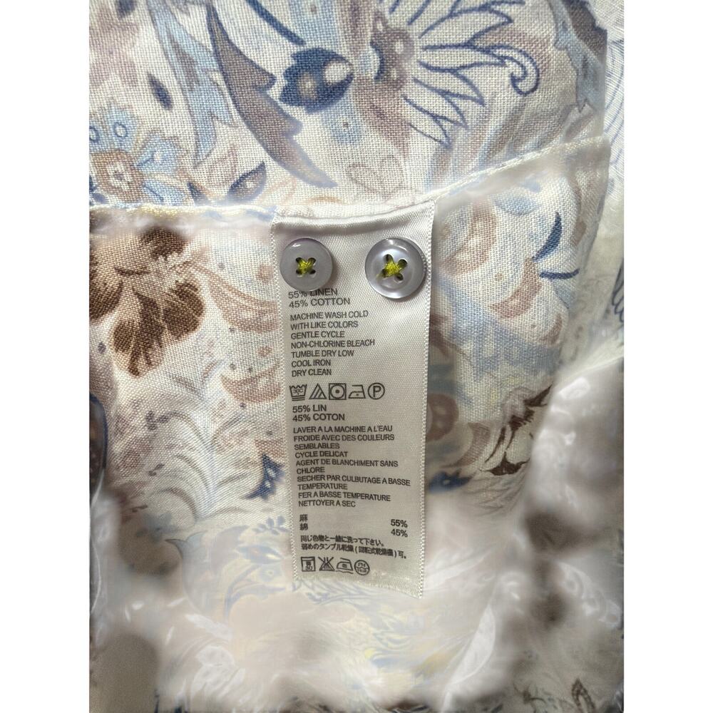 Tommy Bahama Men’s Paisley Button Down Shirt L Coastal Resort Casual - Picture 5 of 6